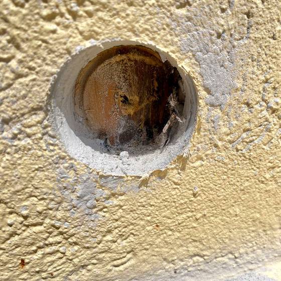 Coastal Florida wood rot / moisture damage / repair project photo
